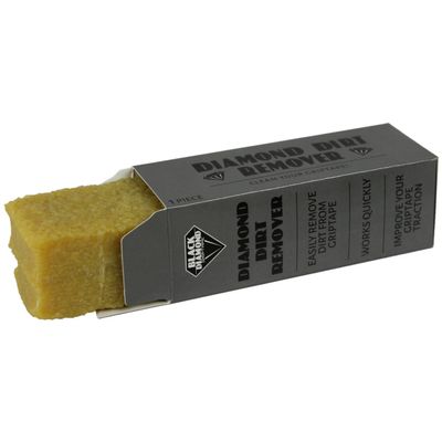 Black Diamond Skateboard Griptape Cleaner - Dirt Remover Gummy Cube - Erase Grip Gunk, Restore Grip Tape Function, Keep Grip Tape Clean - Works on Skateboards, Longboards, Cruisers, Abrasive Surfaces