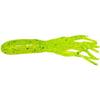 Arkie Lures PRT-7-10 2.5" XL Pro-Model Tubes - 10 Pack - 7-Chartreuse Glitter view 1