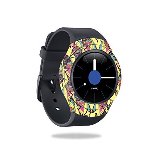 MightySkins Skin Compatible with Samsung Gear S2 3G Cover Skins Sticker Watch Electric Cicada