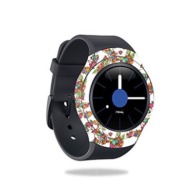MightySkins Skin Compatible with Samsung Gear S2 3G Cover Skins Sticker Watch Bouganvilla