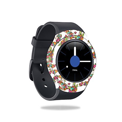 MightySkins Skin Compatible with Samsung Gear S2 3G Cover Skins Sticker Watch Bouganvilla
