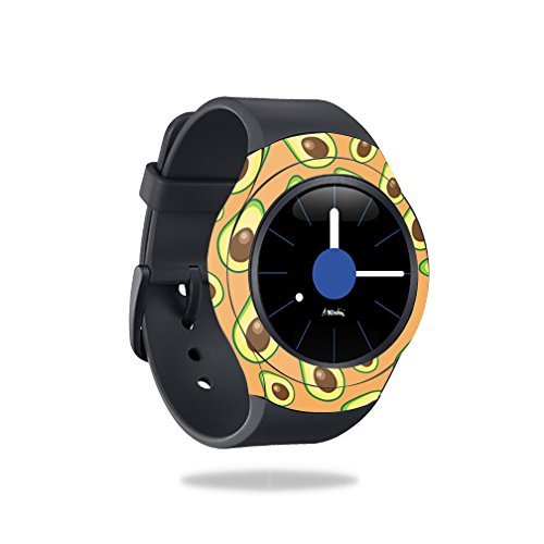 MightySkins Skin Compatible with Samsung Gear S2 3G Cover Skins Sticker Watch Orange Avocados