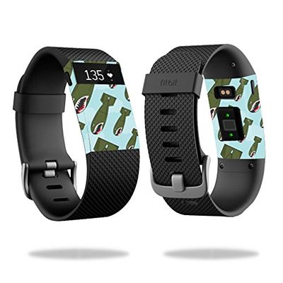 MightySkins Skin Compatible with Fitbit Charge HR Cover Skins Sticker Watch Bombs Away