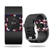 MightySkins Skin Compatible with Fitbit Surge Cover Skins Sticker Watch Skulls N Roses view 1