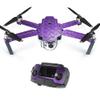 MightySkins Skin Compatible with DJI Mavic Pro Quadcopter Drone - Purple Diamond Plate | Protective, Durable, and Unique Vinyl Decal wrap Cover | Easy to Apply, Remove | Made in The USA view 1
