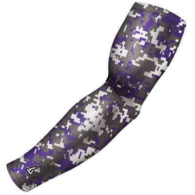 B-Driven Sports Premium Pro-Fit Compression Arm Sleeve for Men & Women - For Sports Protection - Single, Digital Designs