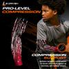 B-Driven Sports Pro Fit Compression Arm Sleeve for Sports Performance, Basketball, Baseball, Football, Volleyball, Workout - Protection Arm Sleeve for Men, Women & Youth - Single Digital Designs view 2
