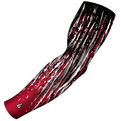 B-Driven Sports Premium Pro-Fit Compression Arm Sleeve for Men & Women - For Sports Protection - Single, Digital Designs