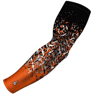 B-Driven Sports Premium Pro-Fit Compression Arm Sleeve for Men & Women - For Sports Protection - Single, Digital Designs