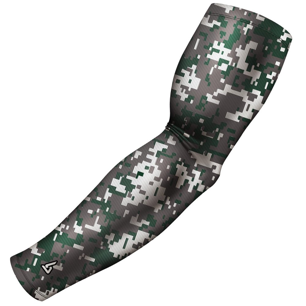 B-Driven Sports Premium Pro-Fit Compression Arm Sleeve for Men & Women - For Sports Protection - Single, Digital Designs