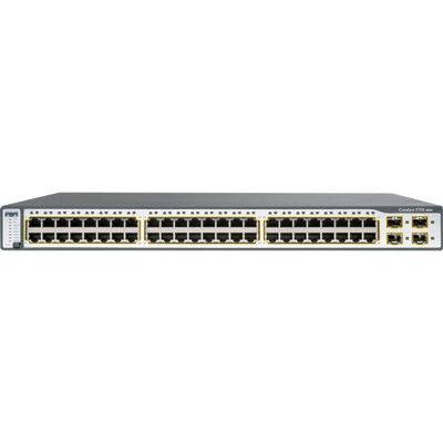 Cisco WS-C3750-48TS-S Catalyst 3750 48-Port Ethernet Managed Switch (Renewed)