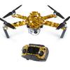MightySkins Skin Compatible with DJI Mavic Pro Quadcopter Drone - Gold Chips | Protective, Durable, and Unique Vinyl Decal wrap Cover | Easy to Apply, Remove, and Change Styles | Made in The USA view 1