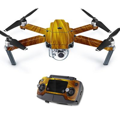 MightySkins Skin Compatible with DJI Mavic Golden Locks | Protective, Durable, and Unique Vinyl Decal wrap Cover | Easy to Apply, Remove, and Change Styles | Made in The USA