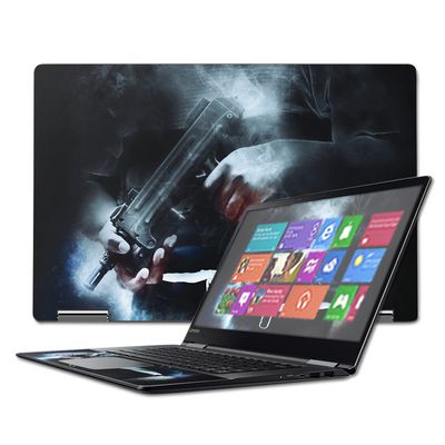 MightySkins Skin Compatible with Lenovo Yoga 710 15.6" wrap Cover Sticker Skins Uzi Friendly