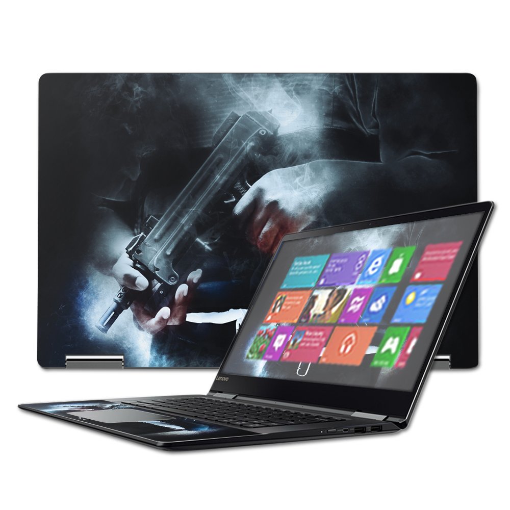 MightySkins Skin Compatible with Lenovo Yoga 710 15.6" wrap Cover Sticker Skins Uzi Friendly