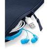 BagBase Grab Zip Pocket Pouch Bag (One Size) (Black) view 2