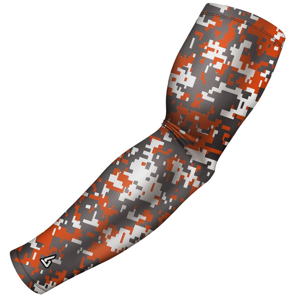 B-Driven Sports Premium Pro-Fit Compression Arm Sleeve for Men & Women - For Sports Protection - Single, Digital Designs