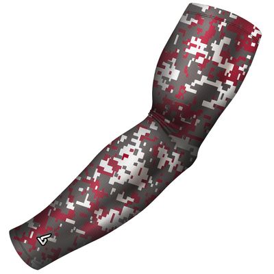 B-Driven Sports Premium Pro-Fit Compression Arm Sleeve for Men & Women - For Sports Protection - Single, Digital Designs