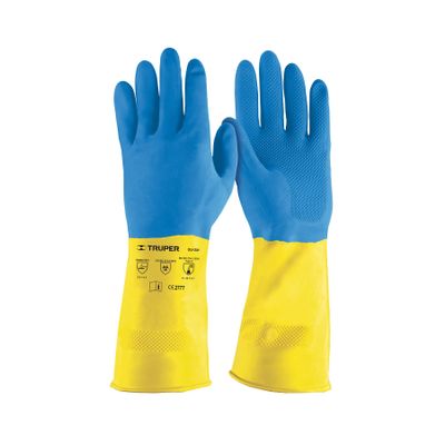 Reinforced latex gloves for cleaning, guys