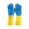 Reinforced latex gloves for cleaning, guys view 1