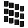 Goldwood Sound DPI-60B Indoor or Outdoor 3 Way Speakers Black Mountable 6 Pair Pack view 1