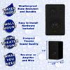 Goldwood Sound DPI-60B Indoor or Outdoor 3 Way Speakers Black Mountable 6 Pair Pack view 2