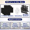 Goldwood Sound DPI-60B Indoor or Outdoor 3 Way Speakers Black Mountable 6 Pair Pack view 4