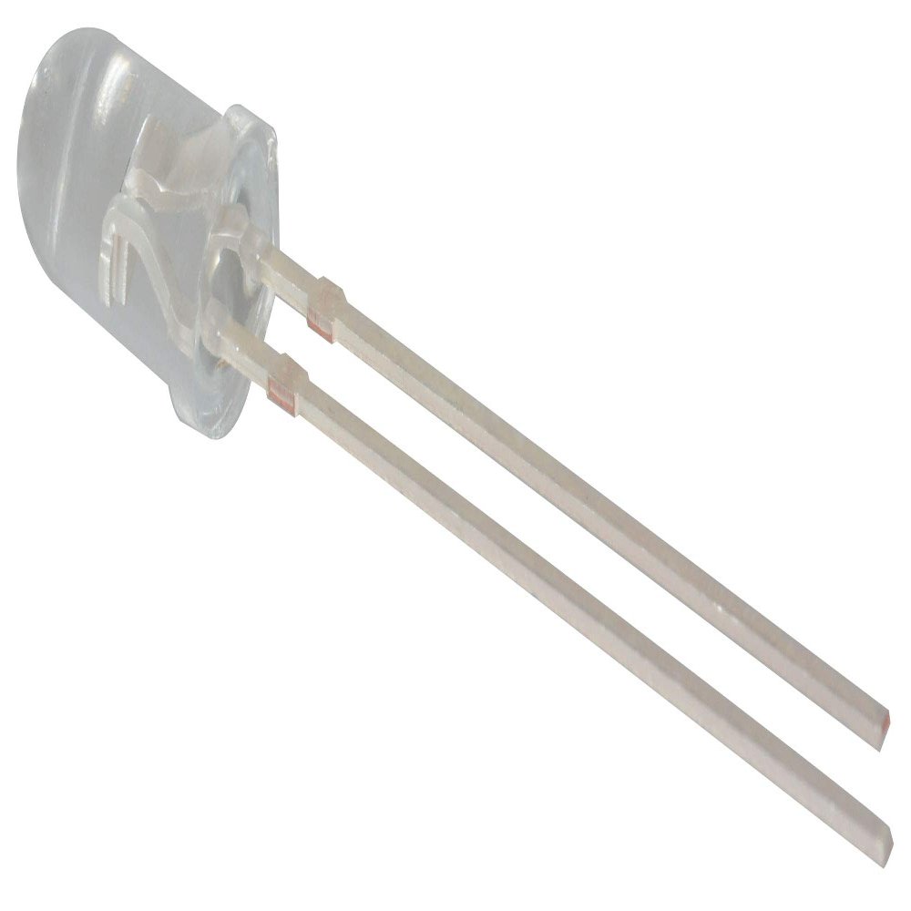 Vishay Intertechnology TEPT5600 Ambient Light Sensor Transistor, 570 nm Wavelength, 5.75 mm L x 8 mm H x 5.75 mm W (Pack of 10)