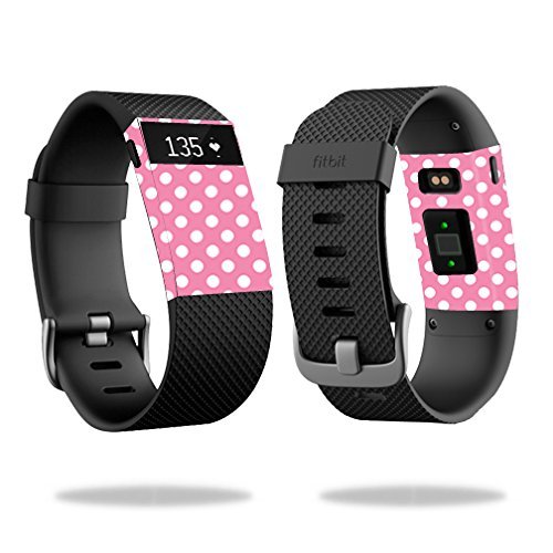 MightySkins Skin Compatible with Fitbit Charge HR Cover Skins Sticker Watch Mini Dots
