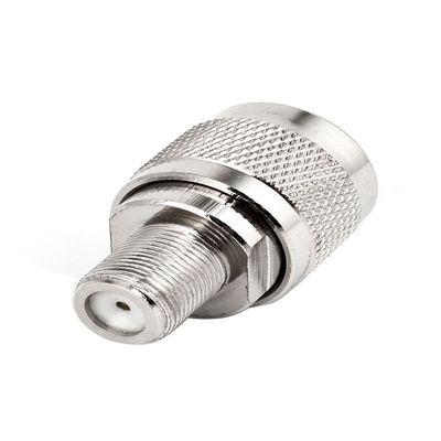 1Pc F-Type Female to N-Type Male Antenna RF Adapter Connector Ships from USA
