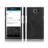 Zshion for BlackBerry Priv Case,Croco Premium PU Leather Protective Cases Simple Deurable and Lightweight Case for BlackBerry Priv (Black) view 1