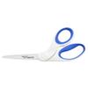 Westcott Titanium Bonded Non-Stick Scissors, 8", Pointed, Blue/White view 1