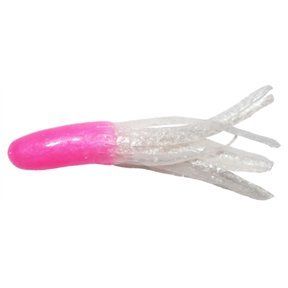 Arkie Lures PRT-9-10 2.5" XL Pro-Model Tubes - 10 Pack - 09-Pink/Pearl