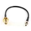 1Pc CRC9 Male to RP SMA Female RF Antenna Cable Adapter Connector 17cm Ships from USA view 2