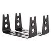 Allsop Metal Art Monitor Stand Risers, 4"H x 8 1/4"W x 2 1/2"D, Pearl Black, Pack of 2 view 1