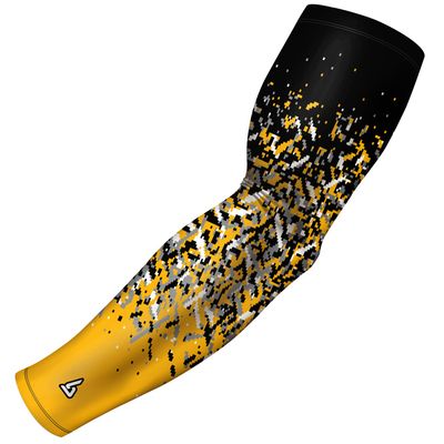 B-Driven Sports Premium Pro-Fit Compression Arm Sleeve for Men & Women - For Sports Protection - Single, Digital Designs