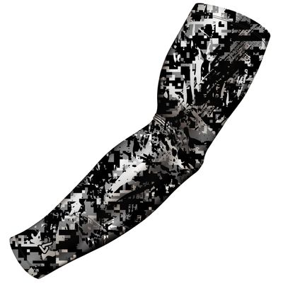 B-Driven Sports Premium Pro-Fit Compression Arm Sleeve for Men & Women - For Sports Protection - Single, Digital Designs