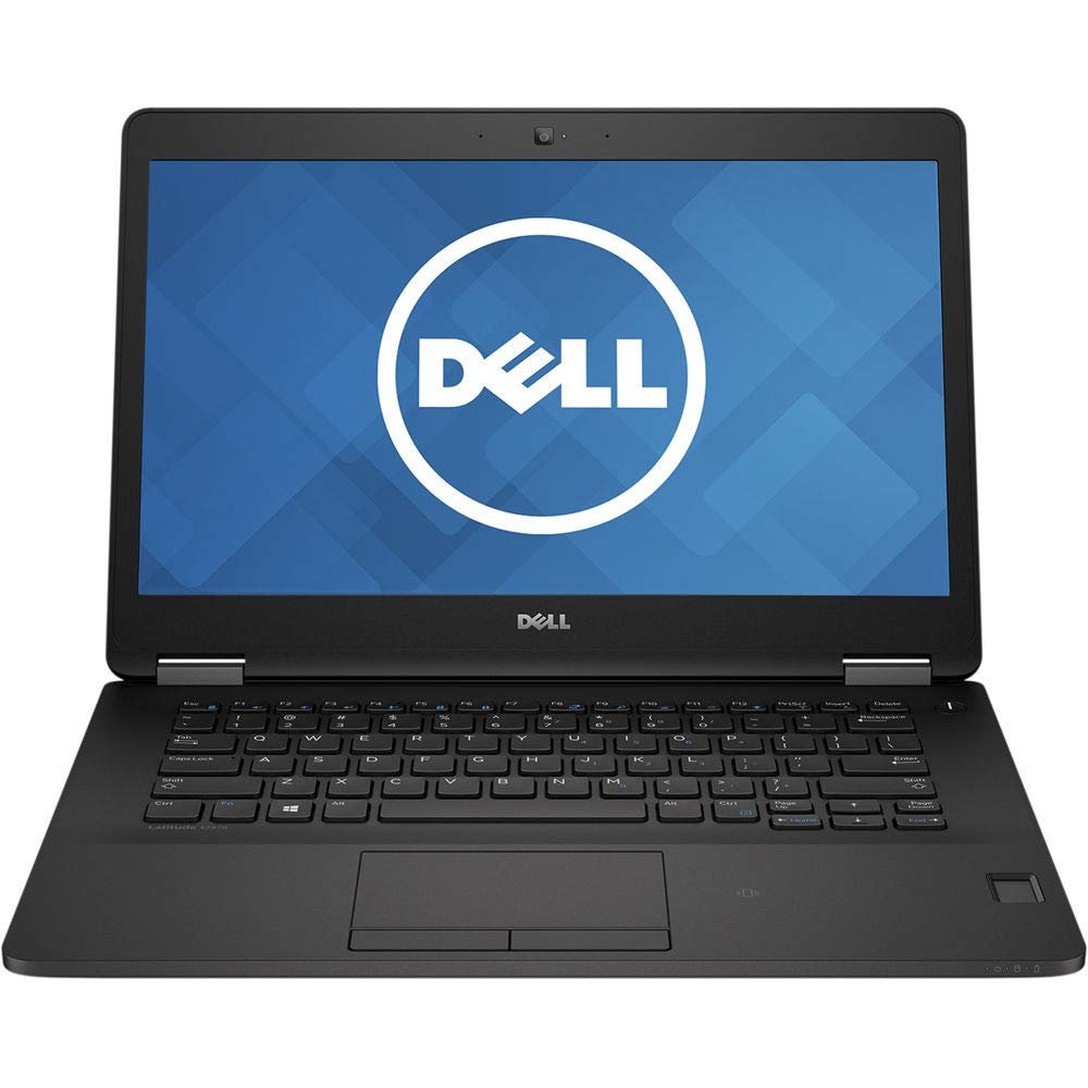 Dell Latitude E7470 Intel Core i7-6600U X2 2.6GHz 8GB 180GB SSD 14", Black (Renewed)