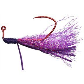 Arkie Lures MT-6-13 Tied Minnow Teasers- #6-13 Purple Purple- 3 Pack