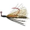 Arkie Lures MT-10-02 Tied Minnow Teasers- #10-02 Black Gold- 3 Pack view 1