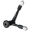 Kupo 11" Rocks Arm Articulating Camera Mount with Dual Ball Joints, Friction Control Wheel, 360 Rotation, 90 Pivot, Stainless Steel 1/4"-20 & 3/8"-16 Threads for Photo & Video Rigs (KG102411) view 1
