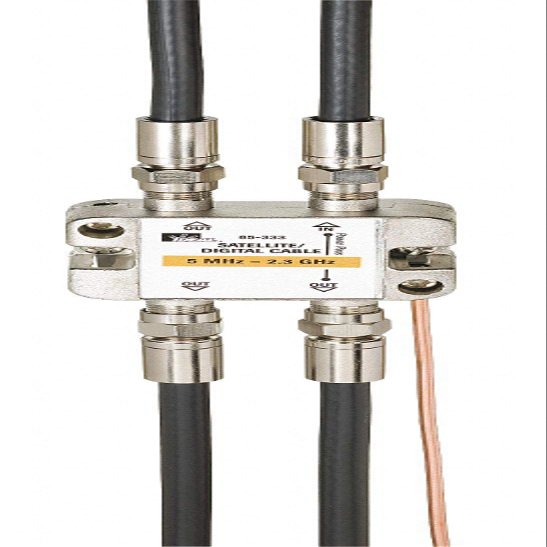Cable Splitter, 3-Way, F-Type, 2.3 GHz
