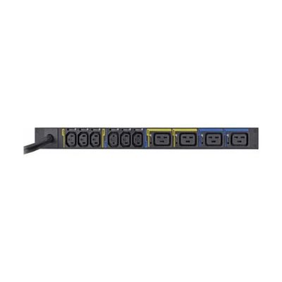 Eaton Metered Input Rack PDU, 1U, L6-30P Input, 10 ft Cord, Single-Phase, 200-240V, Outlets: (10) C13 Outlet Grip, (4) C19 Outlet Grip - NEMA L6-30P - 10 x IEC 60320 C13, 4 x IEC 60320 C19-230 V AC