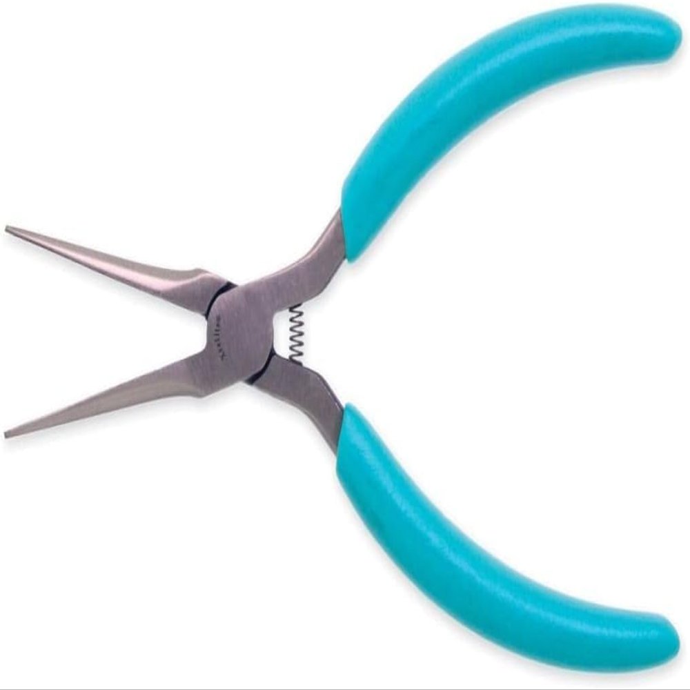 Xcelite Plier,5-1/2",Slim Line,Fine Tip,Smth Jaw