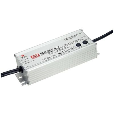 LED Driver 60.9W 42V 1.45A HLG-60H-42A AC-DC SMPS HLG-60H Series C.V+C.C Power Supply
