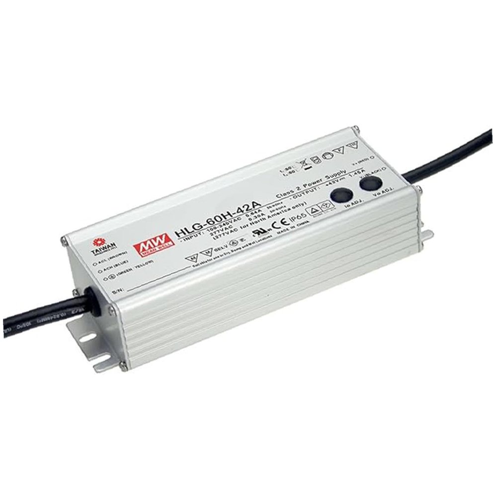 LED Driver 60.9W 42V 1.45A HLG-60H-42A AC-DC SMPS HLG-60H Series C.V+C.C Power Supply