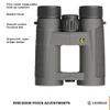 Leupold BX-4 Pro Guide HD Binoculars, 8x42mm, Shadow Gray (172662) view 4