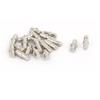 uxcell Cabinet Wardrobe 5mmx16mm Shelf Support Pins Studs Pegs Silver Tone 20pcs view 1