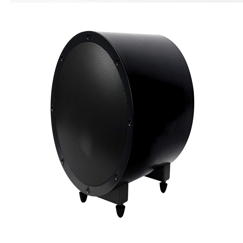 Gallo Acoustics TR-3D Cylindrical Steel Subwoofer in Black