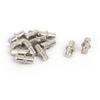 uxcell Cabinet Wardrobe 5mmx13.5mm Shelf Support Pins Studs Pegs Silver Tone 12pcs view 1